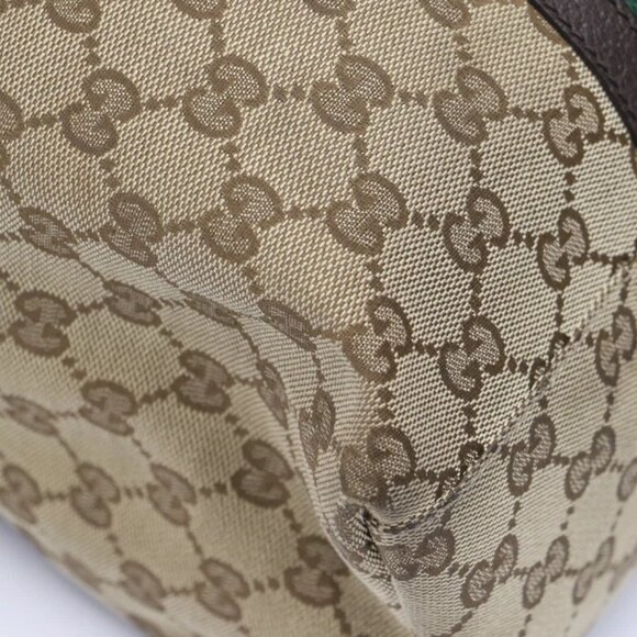 Gucci Backpack Beige Supreme Coated Canvas GG Monogram Web READ - Picture 9 of 15